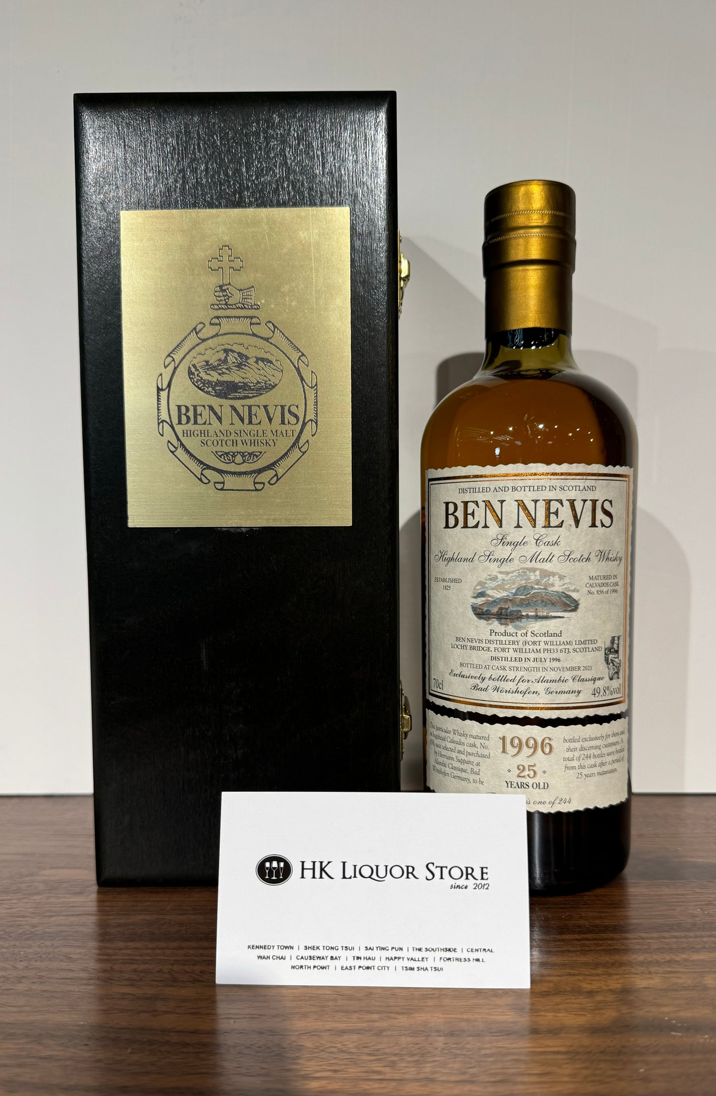 Ben Nevis 1996/2021 25 Calvados #856 AC OB