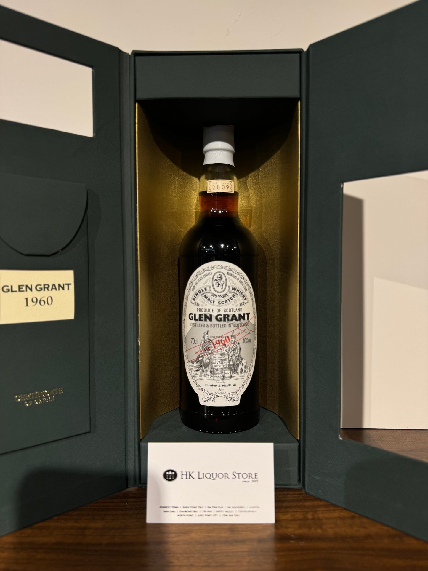 Glen Grant 1960 2009 Gordon & MacPhail #5041
