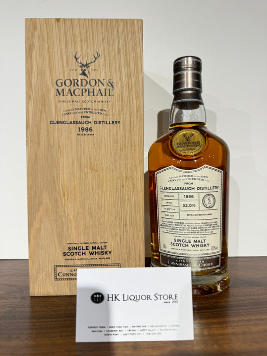 格伦格拉索 1986 Gordon & MacPhail CC 上层