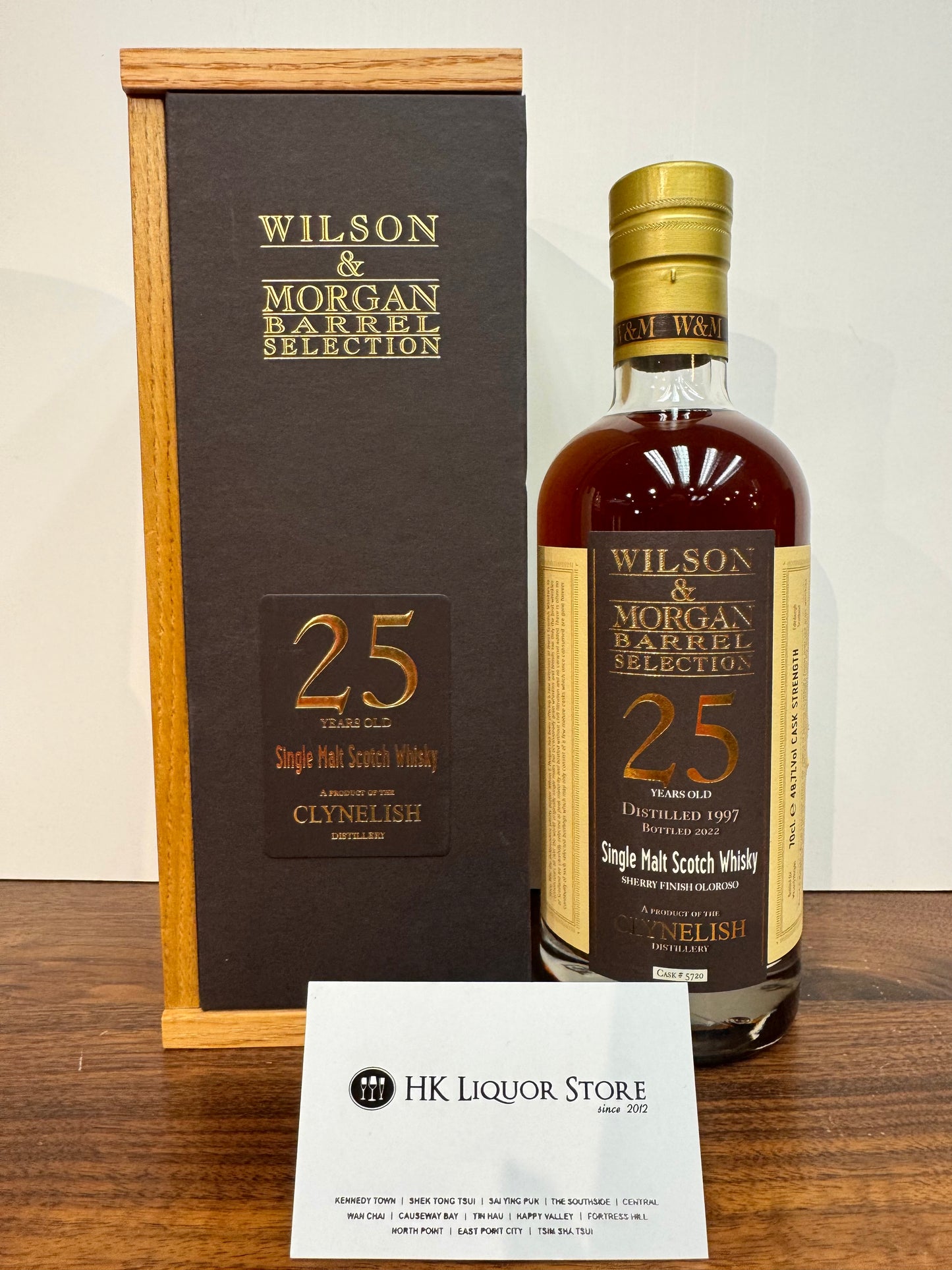Clynelish 1997 25 #5720 Wilson & Morgan Barrel Selection
