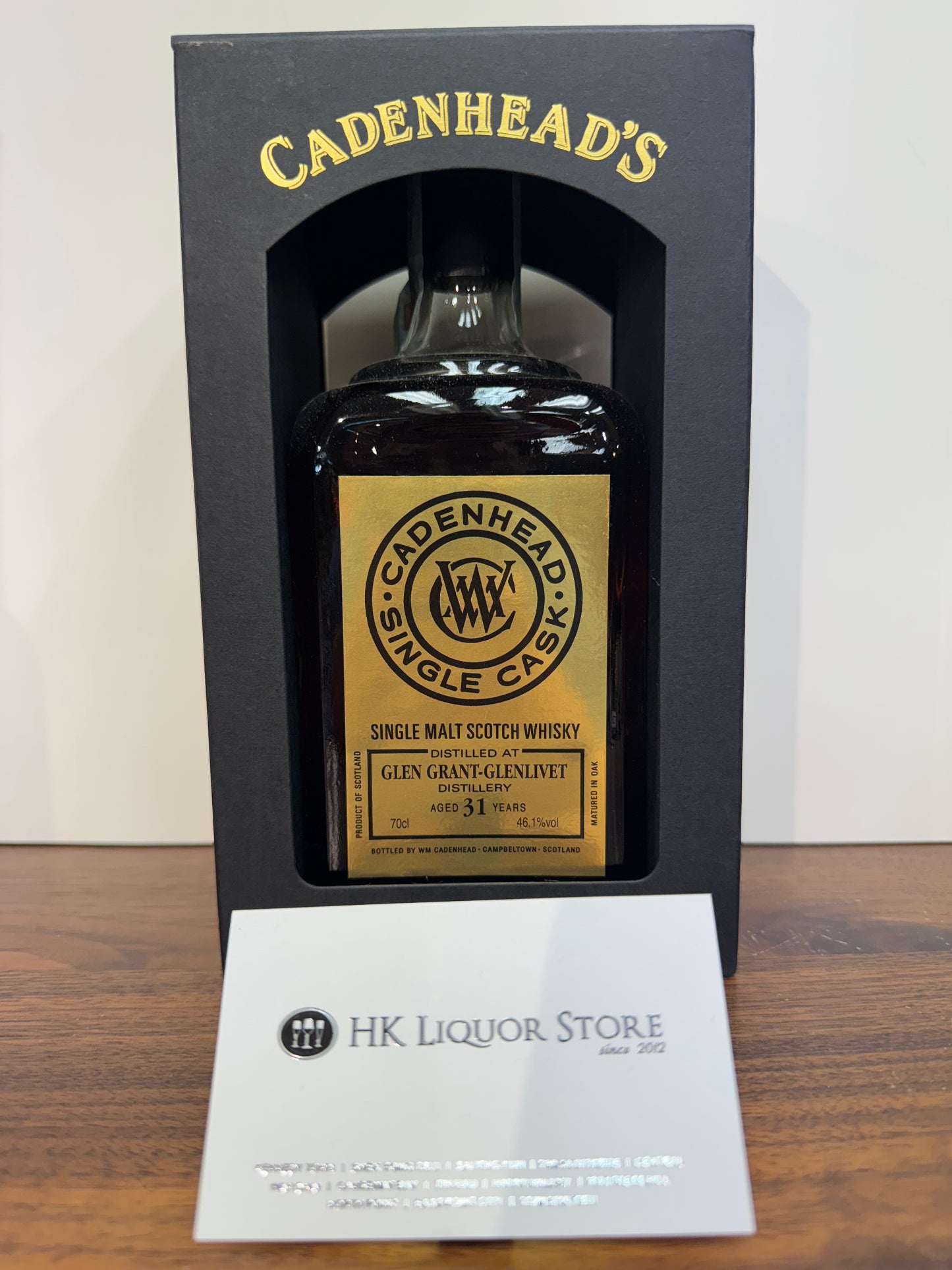 Glen Grant 31 1984 Cadenhead’s Butt Single Cask WF90