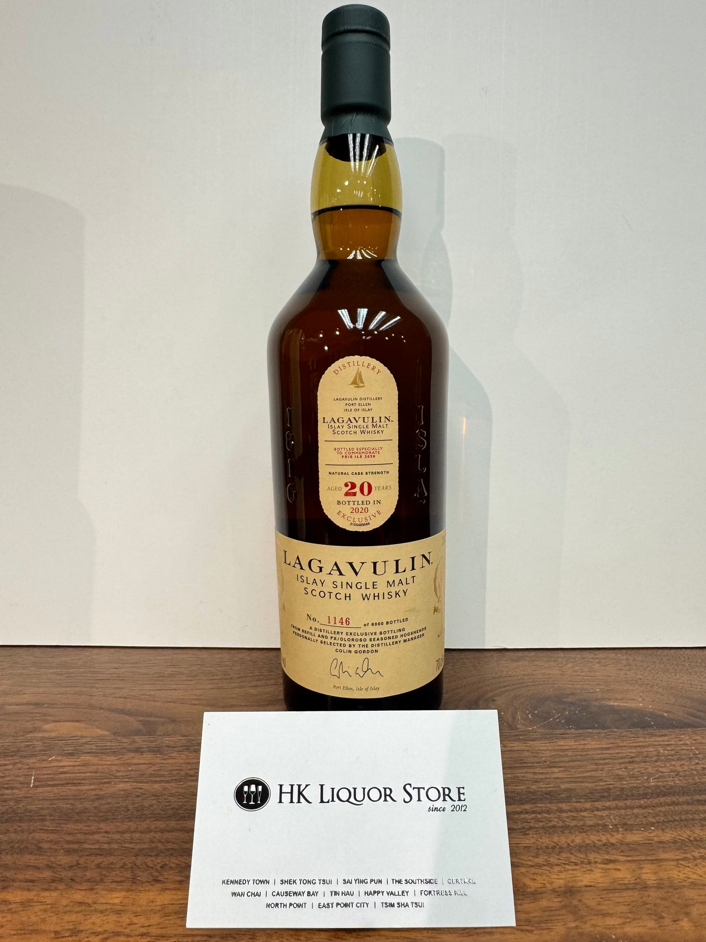 Lagavulin 20 Refill PX/Oloroso Feis Ile 2020