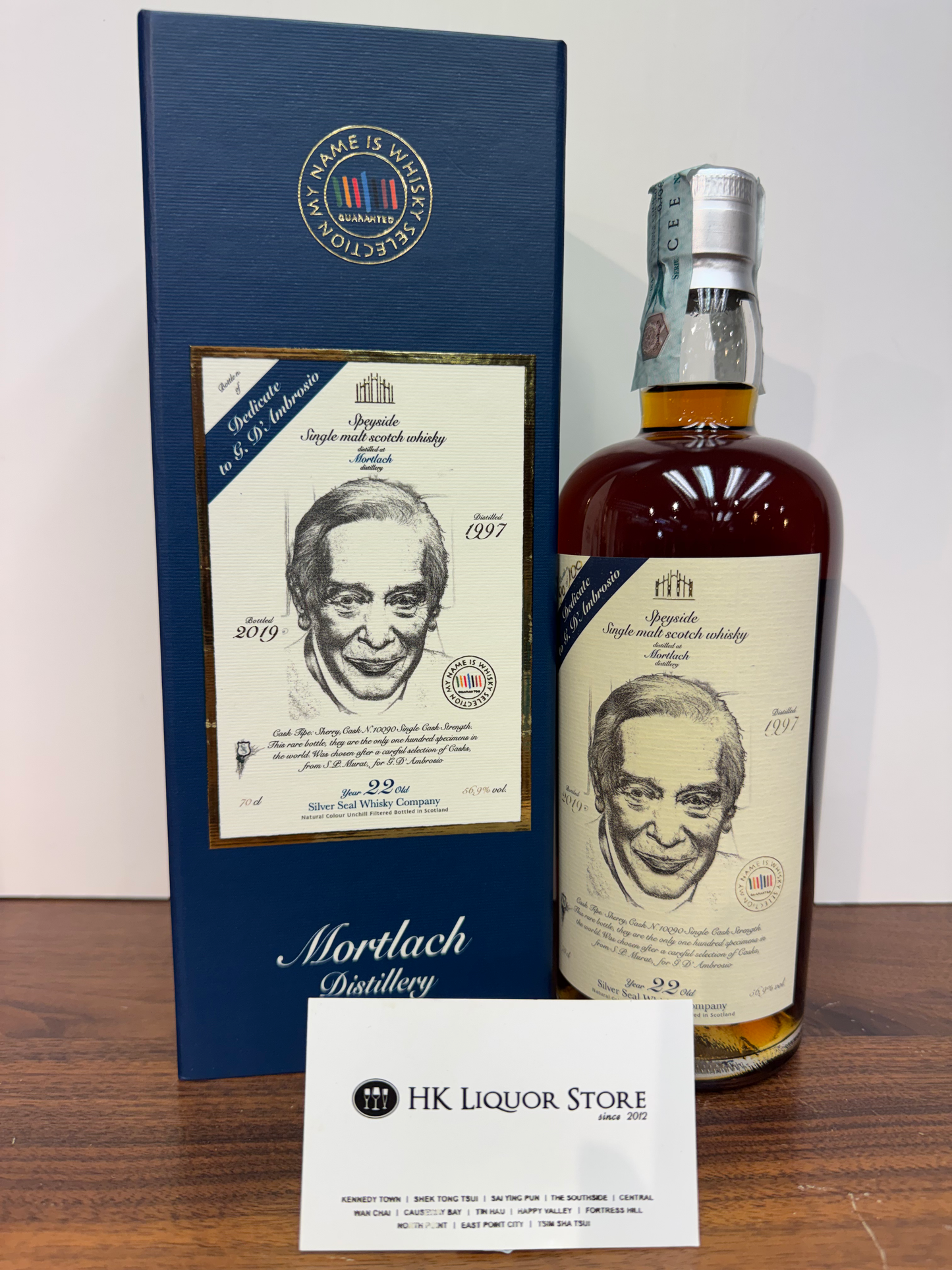 Mortlach 22 Year Old 1997 "My Name Is Whisky" (Silver Seal)