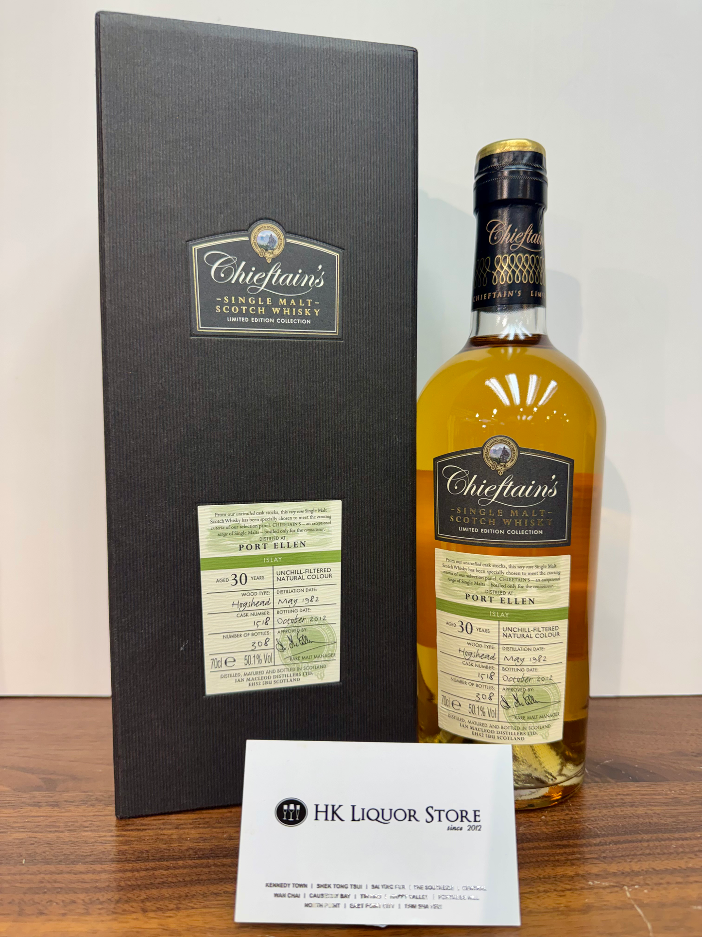 Port Ellen 30 Year Old 1982 (Chieftain’s Limited Edition Collection)