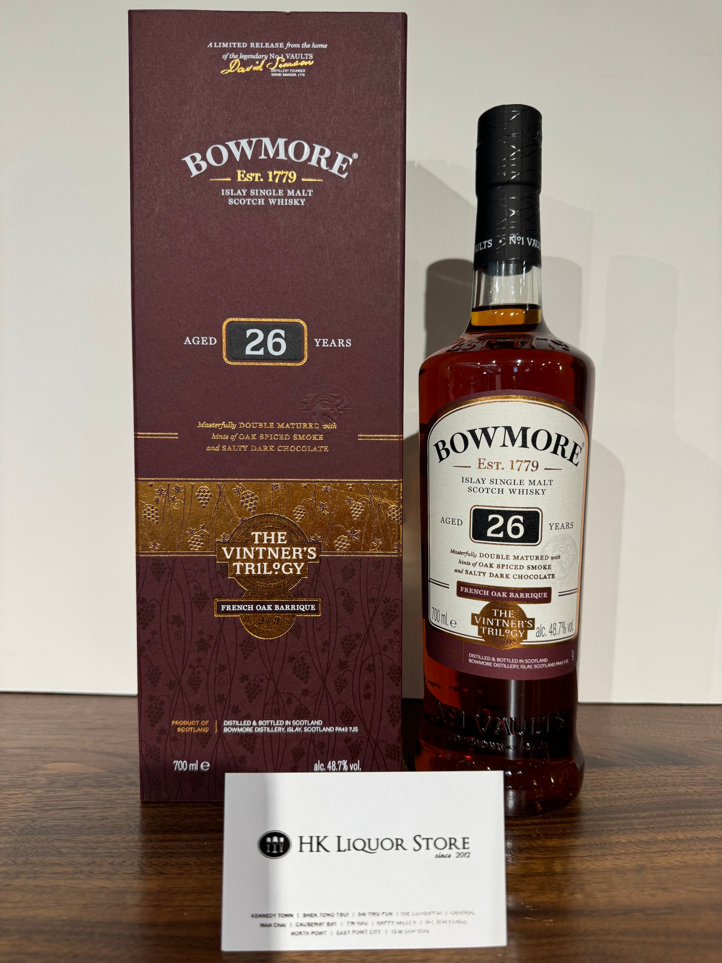 Bowmore 26 Vinho Barrique OB