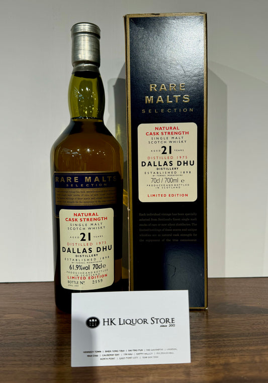 Dallas Dhu 1975 21 Rare Malts