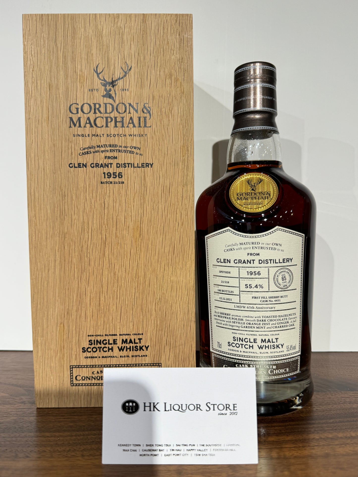 Glen Grant 1956 Gordon & MacPhail LMDW Conquest