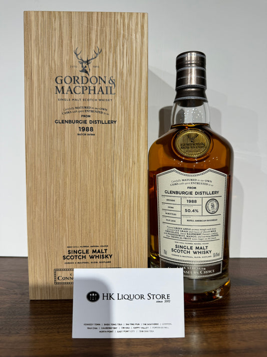 Glenburgie 1988 30 18/066 Gordon &amp; MacPhail CC 上层