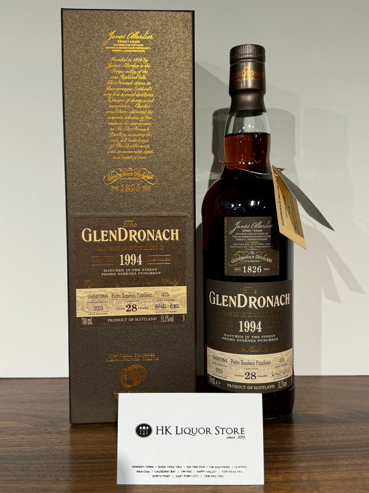 Glendronach 1994 28 #475 51.1%