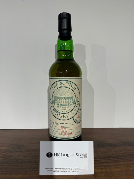 Royal Lochnagar 30 1972 103.11 The Scotch Malt Whisky Society