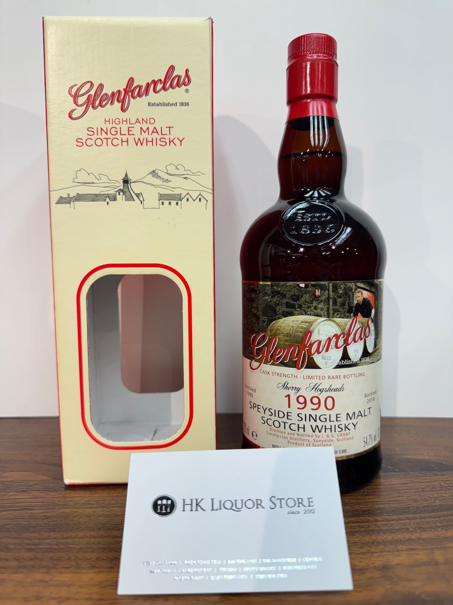 Glenfarclas 1990 28 Sherry Hogheads OB