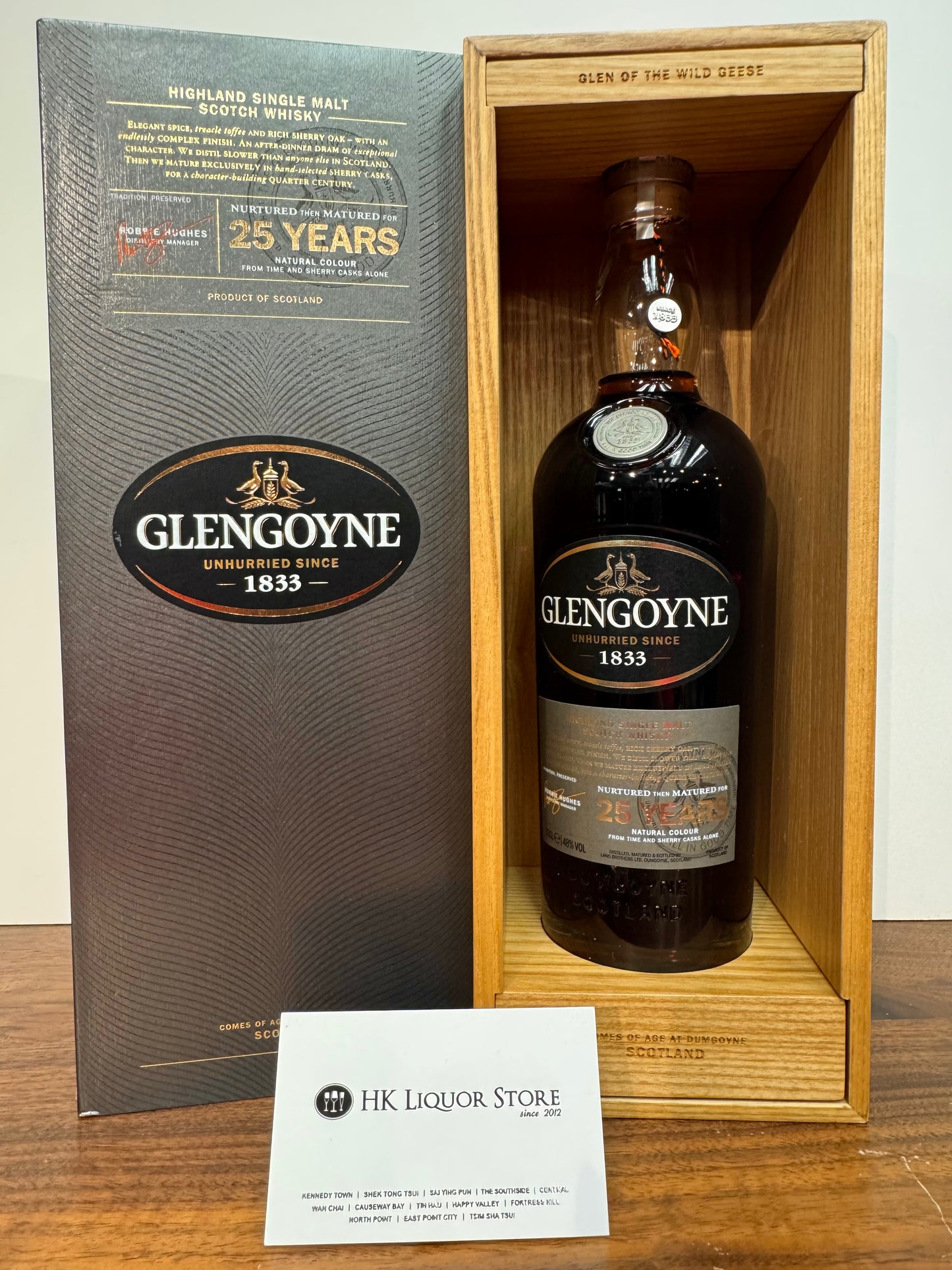 Glengoyne 25 OB old version