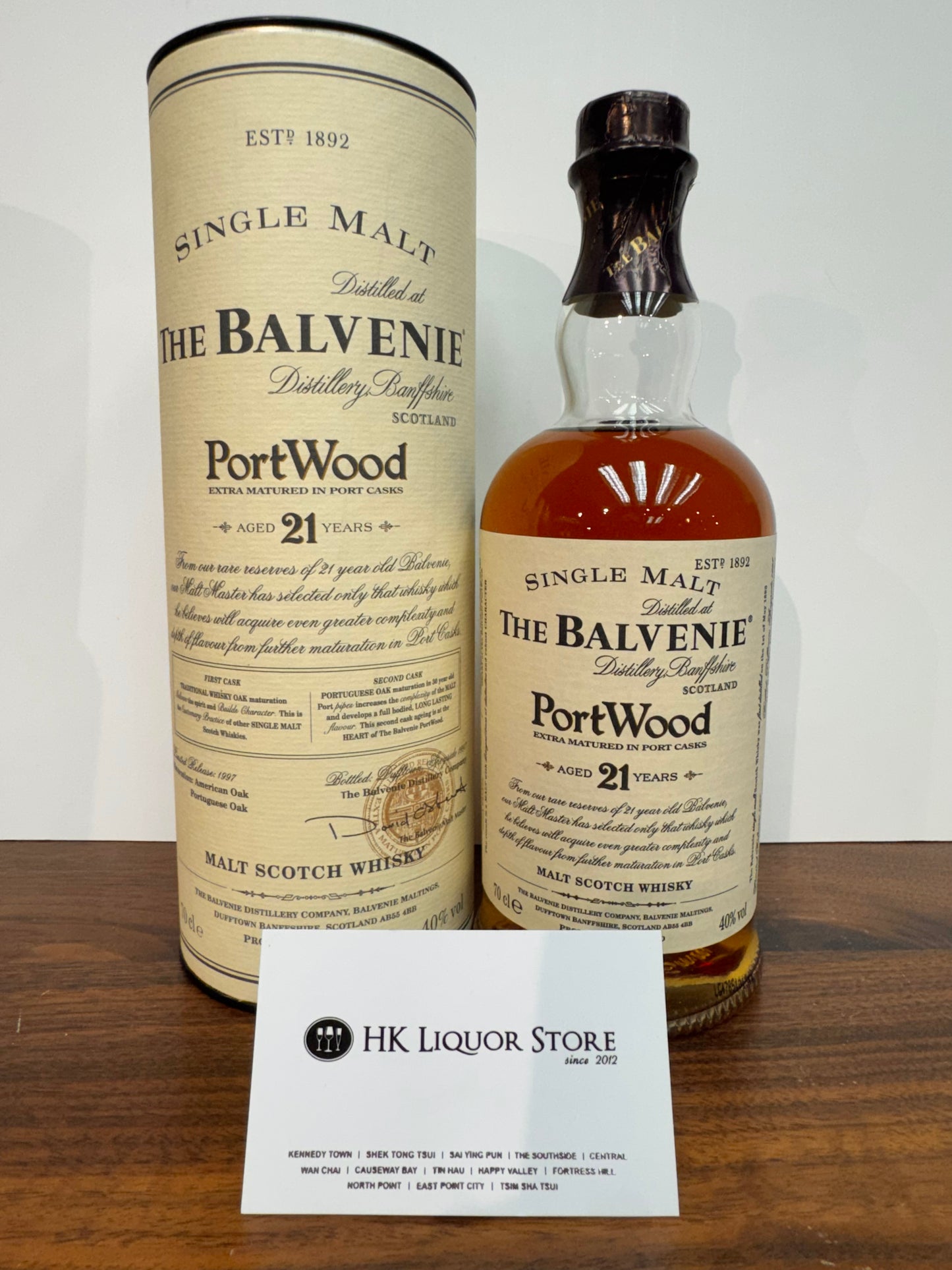 Balvenie 21 Port Wood old