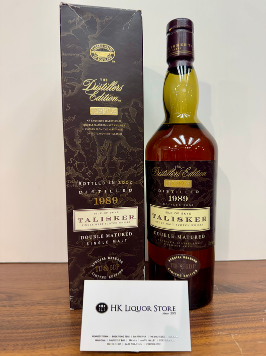 Talisker 1989 Distillers Edition (Bottled 2002)